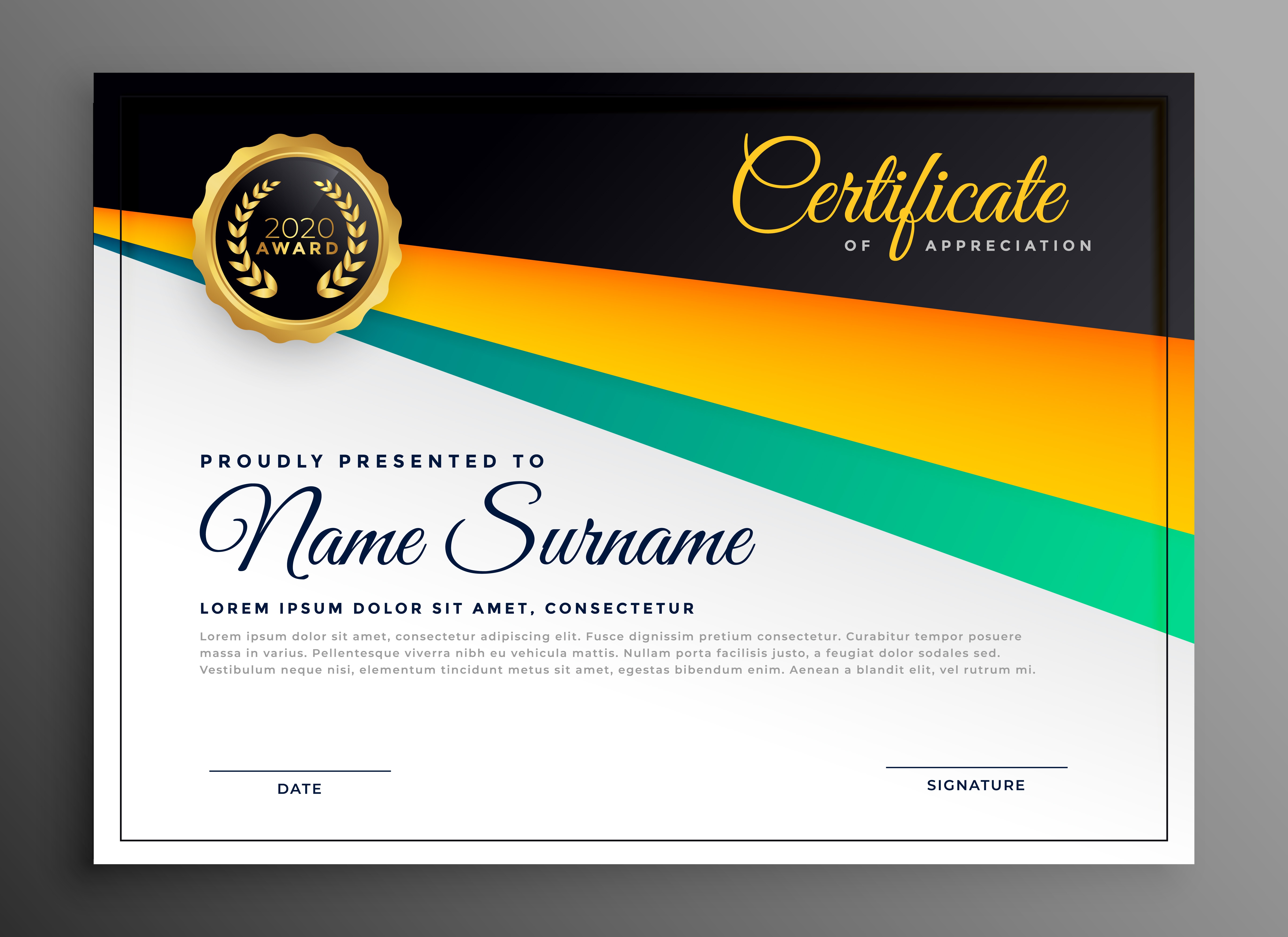 Certificate 1