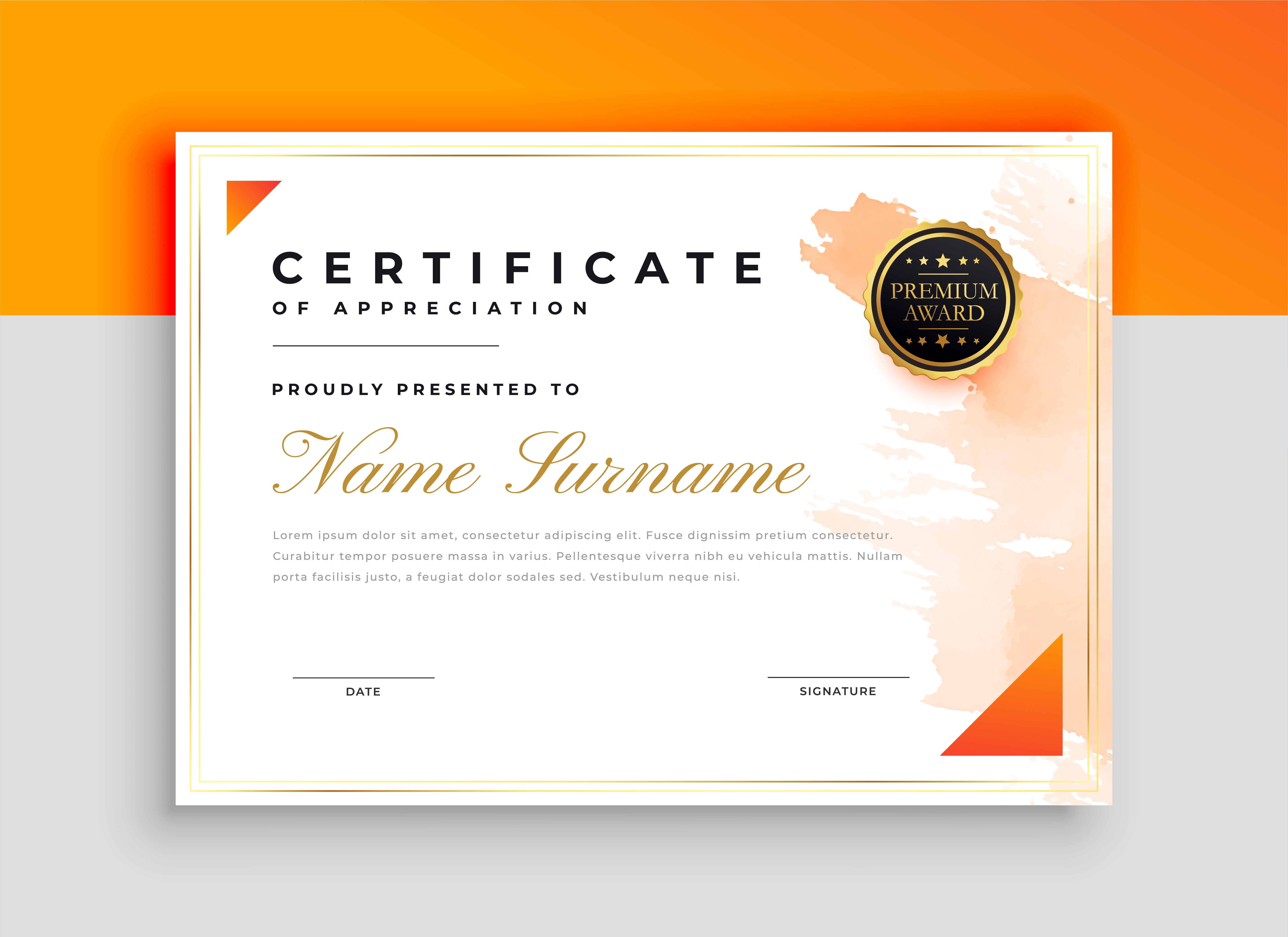 Certificate 5